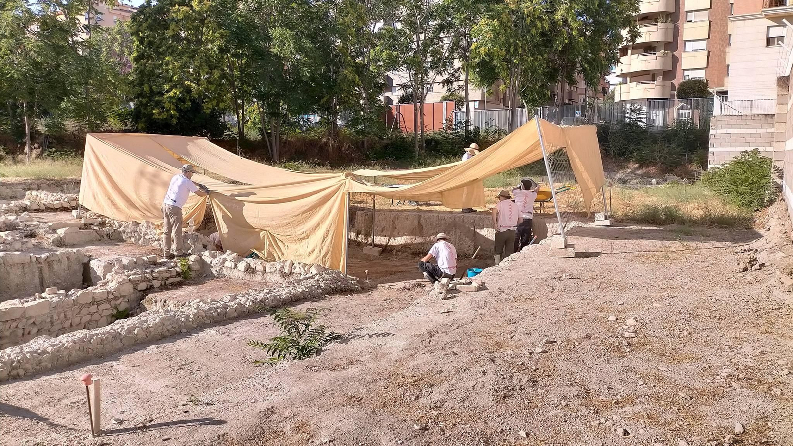 Así está siendo el Campo de Voluntariado de Marroquíes Bajos en 2024