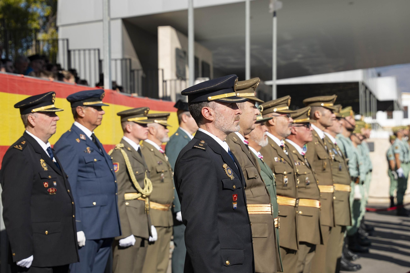 Así conmemora el día de la Inmaculada Concepción la Brigada de la Legión en Almería y despide al contingente que parte a Eslovaquia
