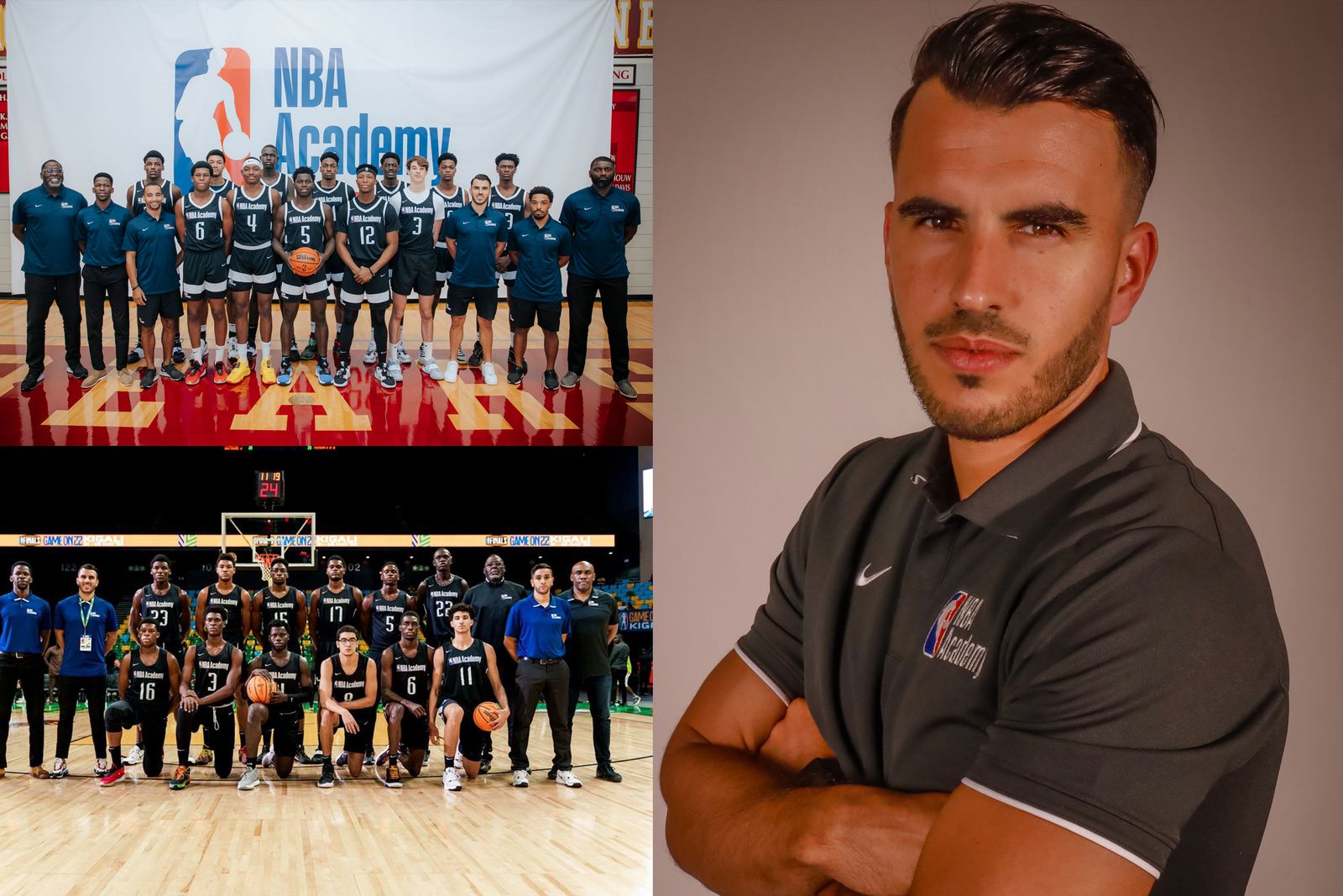 Fran De Alba, el fisioterapeuta gaditano en la NBA Academy