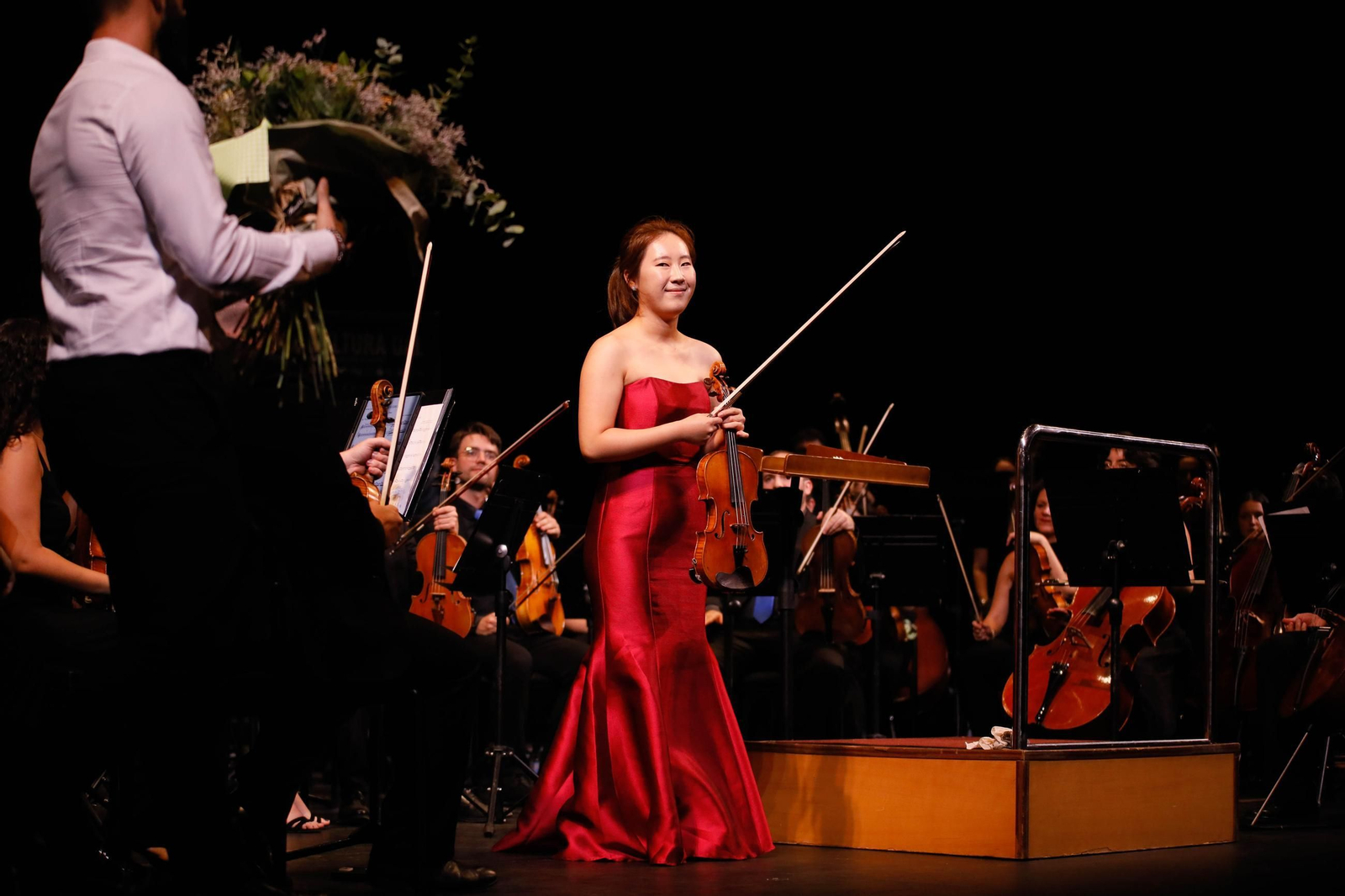 El concierto de la Orquesta de la UAL en el Auditorio Maestro Padilla, en imágenes