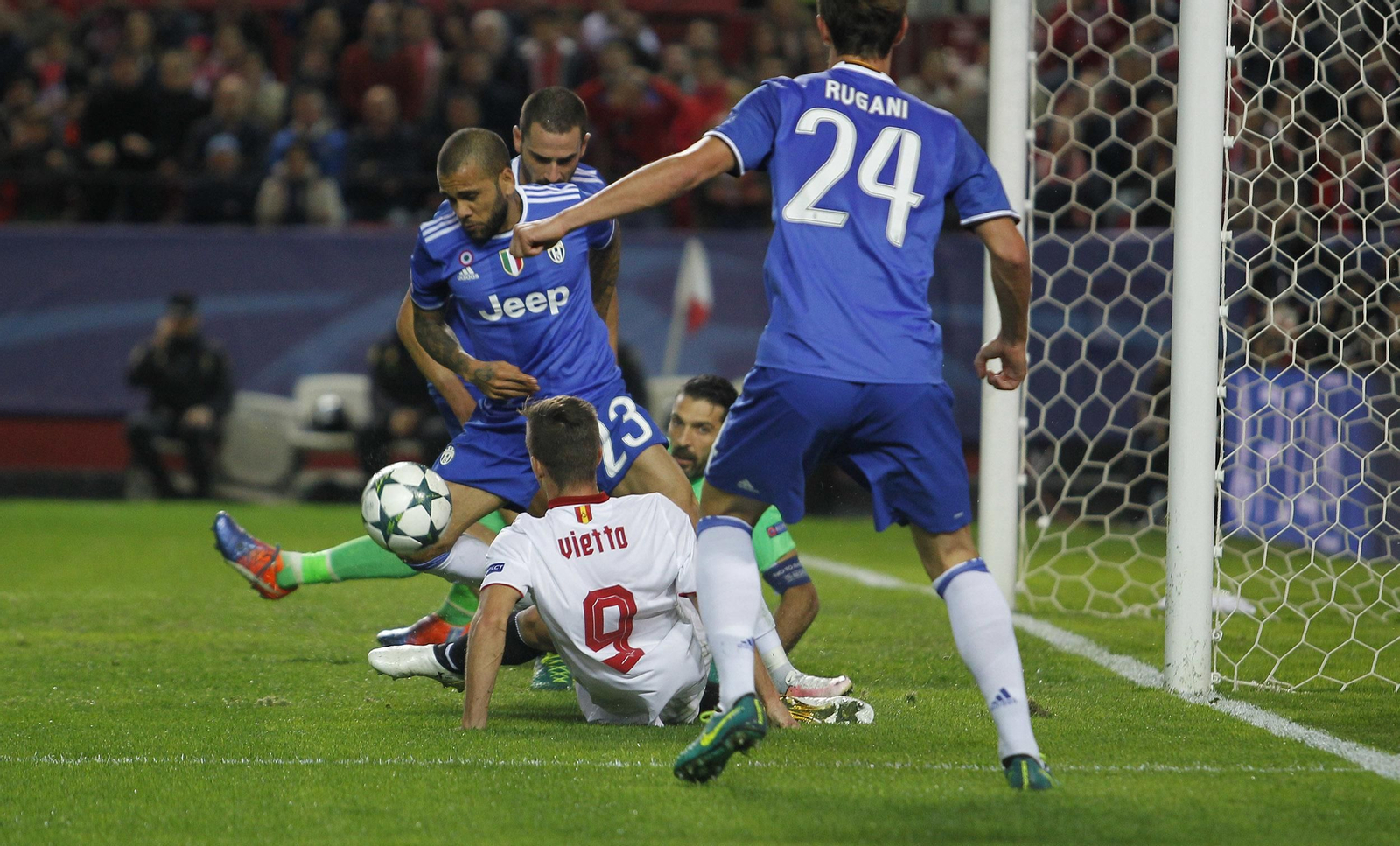 El Sevilla-Juventus de 'Champions'