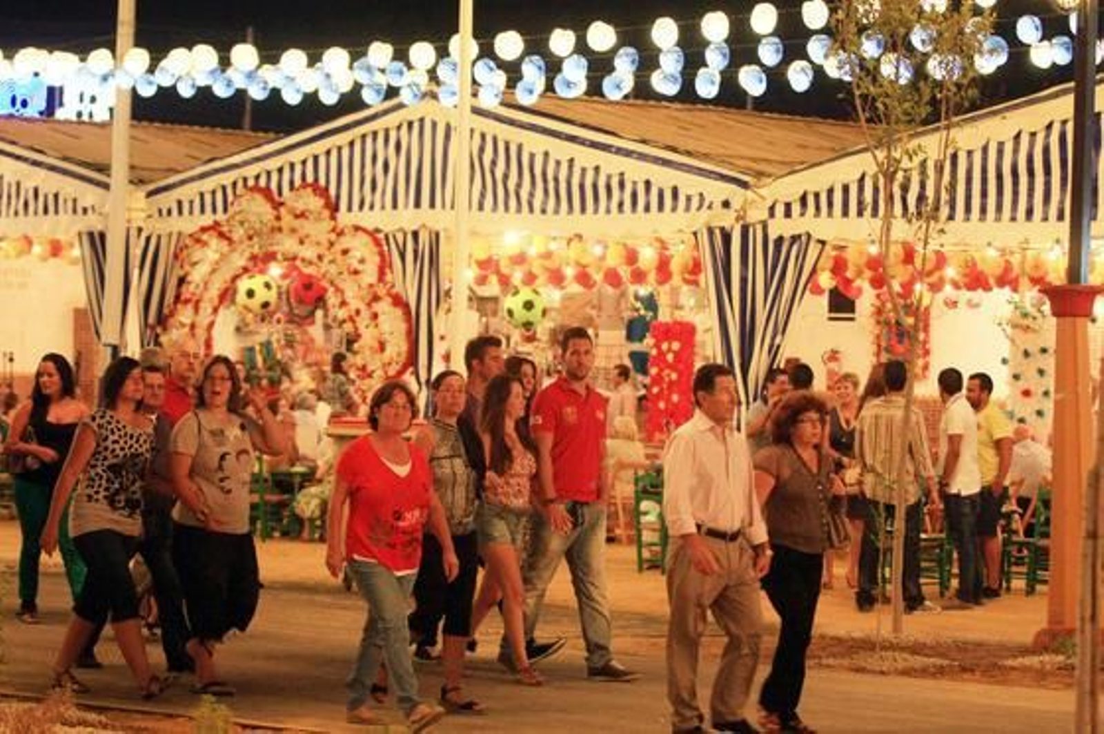 Imágenes del tercer día de feria de las Colombinas.  Foto: Alberto Dom?uez