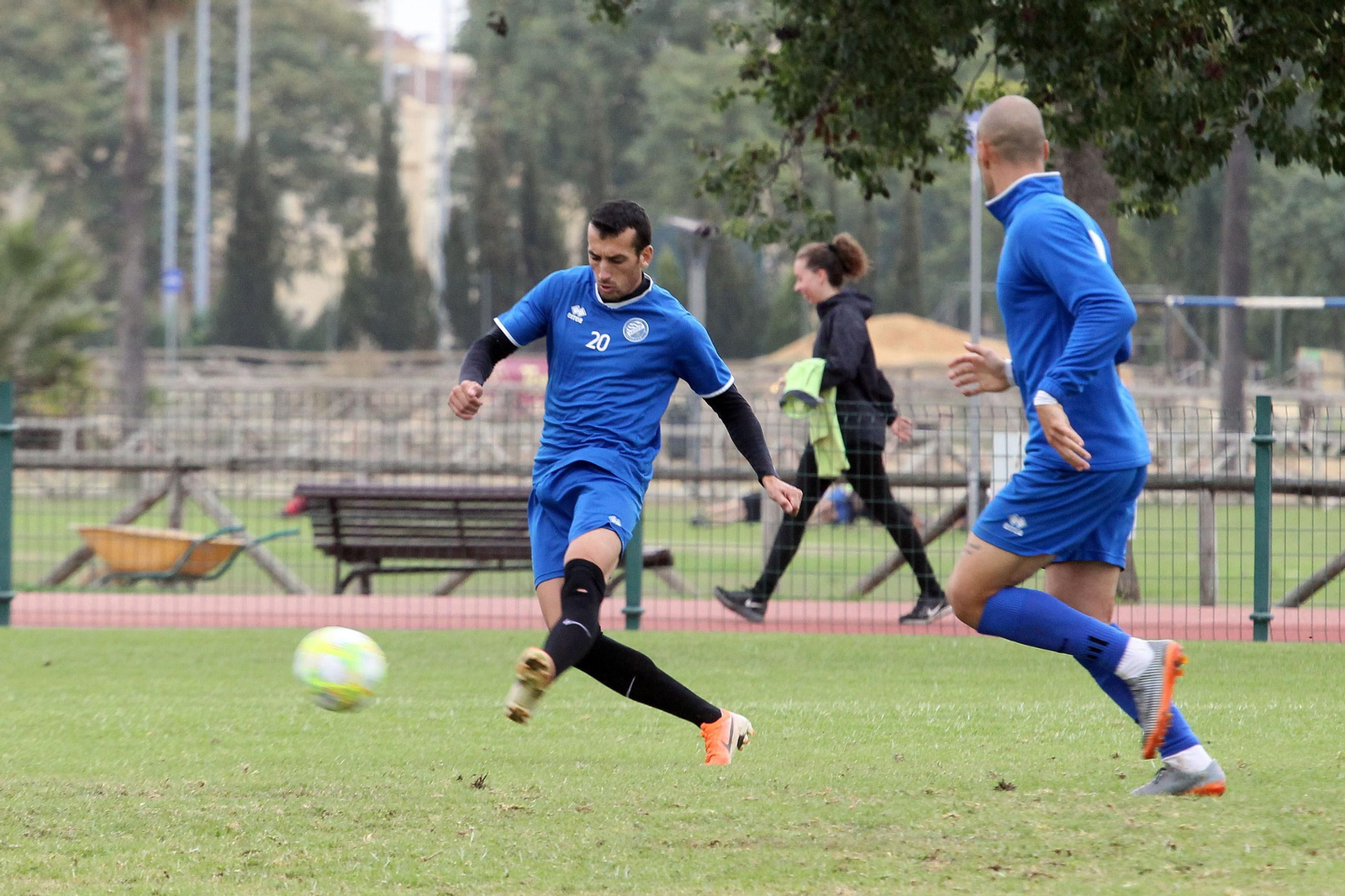 Zafra no completó ayer la sesión de trabajo completa y es duda.