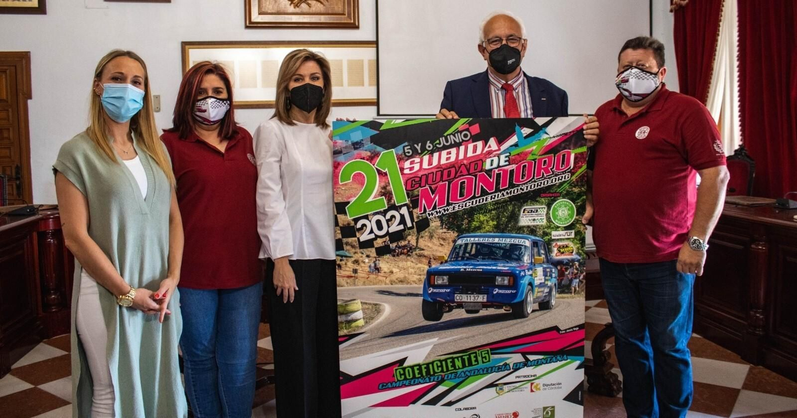 Imagen de la presentación de la 21 Subida Ciudad de Montoro.