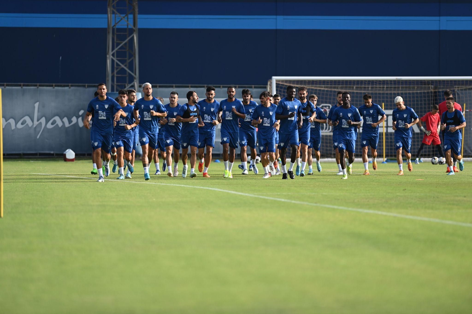Las fotos del entrenamiento del Málaga CF en La Rosaleda