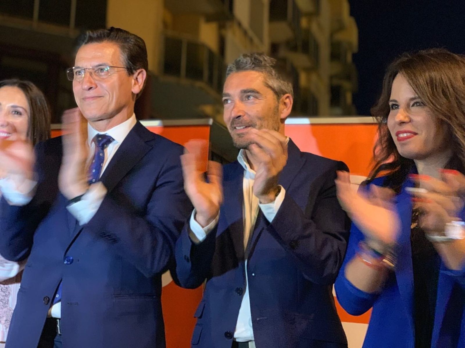 Las imágenes del inicio de la campaña de Cs