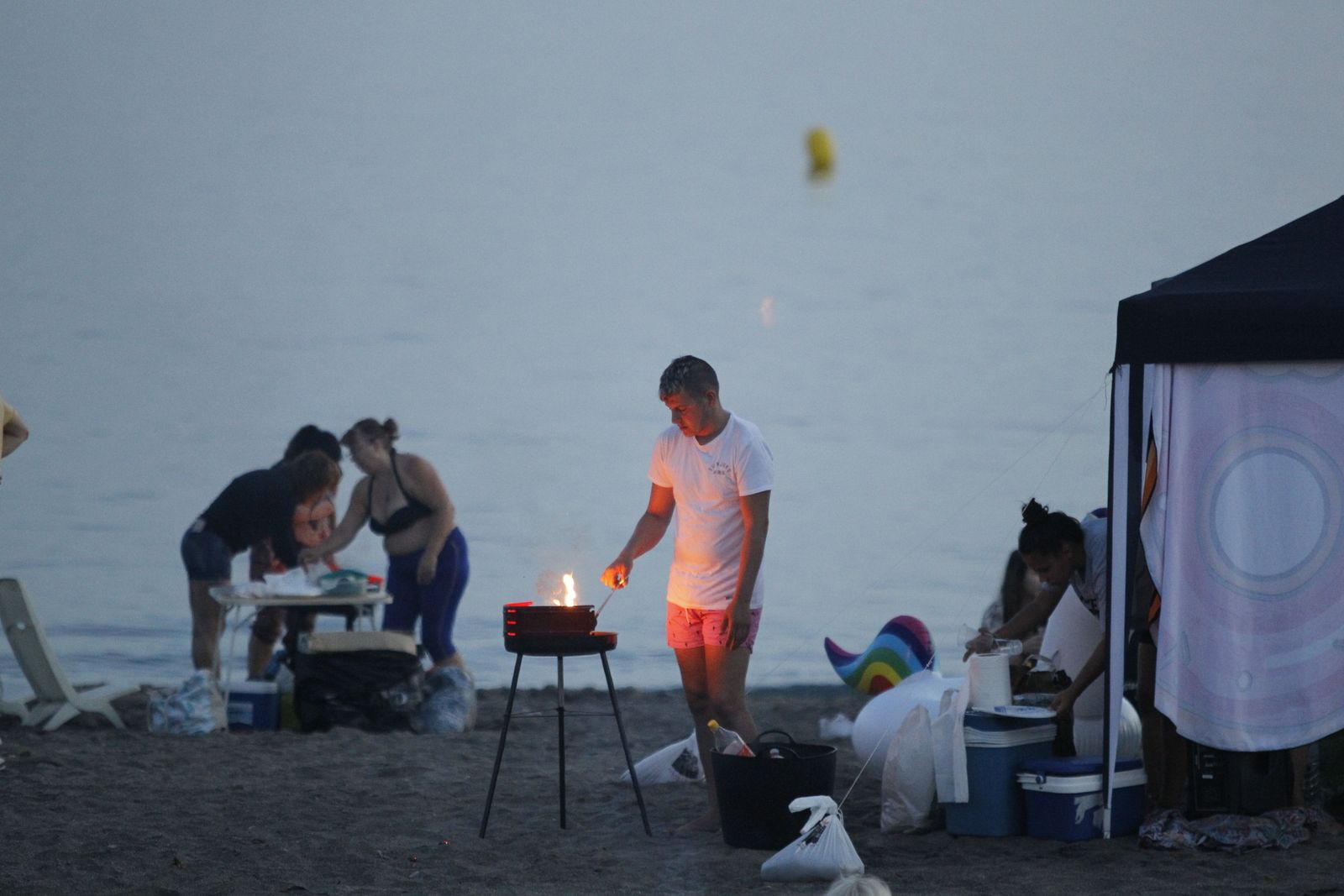 Fotogalería Noche de San Juan. El Zapillo. Almeria