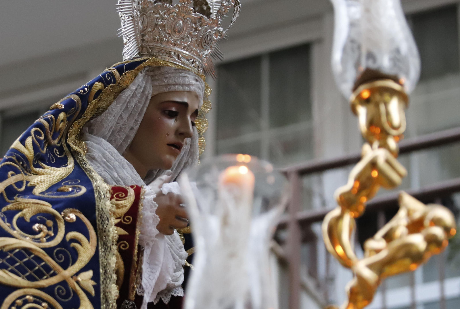 Imágenes del traslado de María Santísima de la Concepción a la Iglesia Conventual de Santa María de Gracia