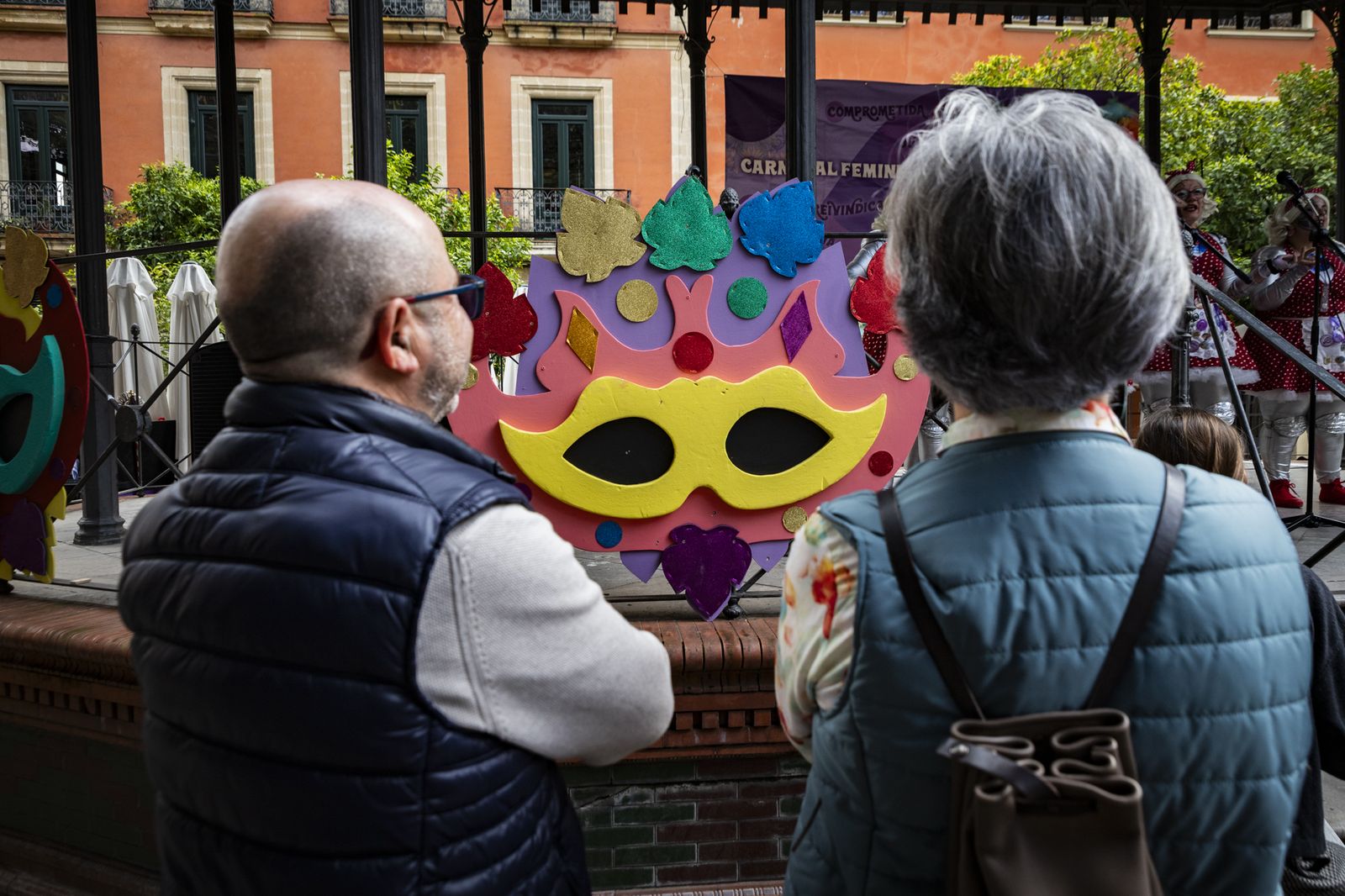 8M en Jerez: Carnaval Feminista en la Plaza del Banco