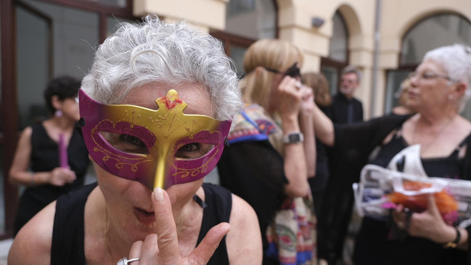 Pruebas de vestuario y maquillaje de la ópera del Festival de Vélez Blanco, en imágenes