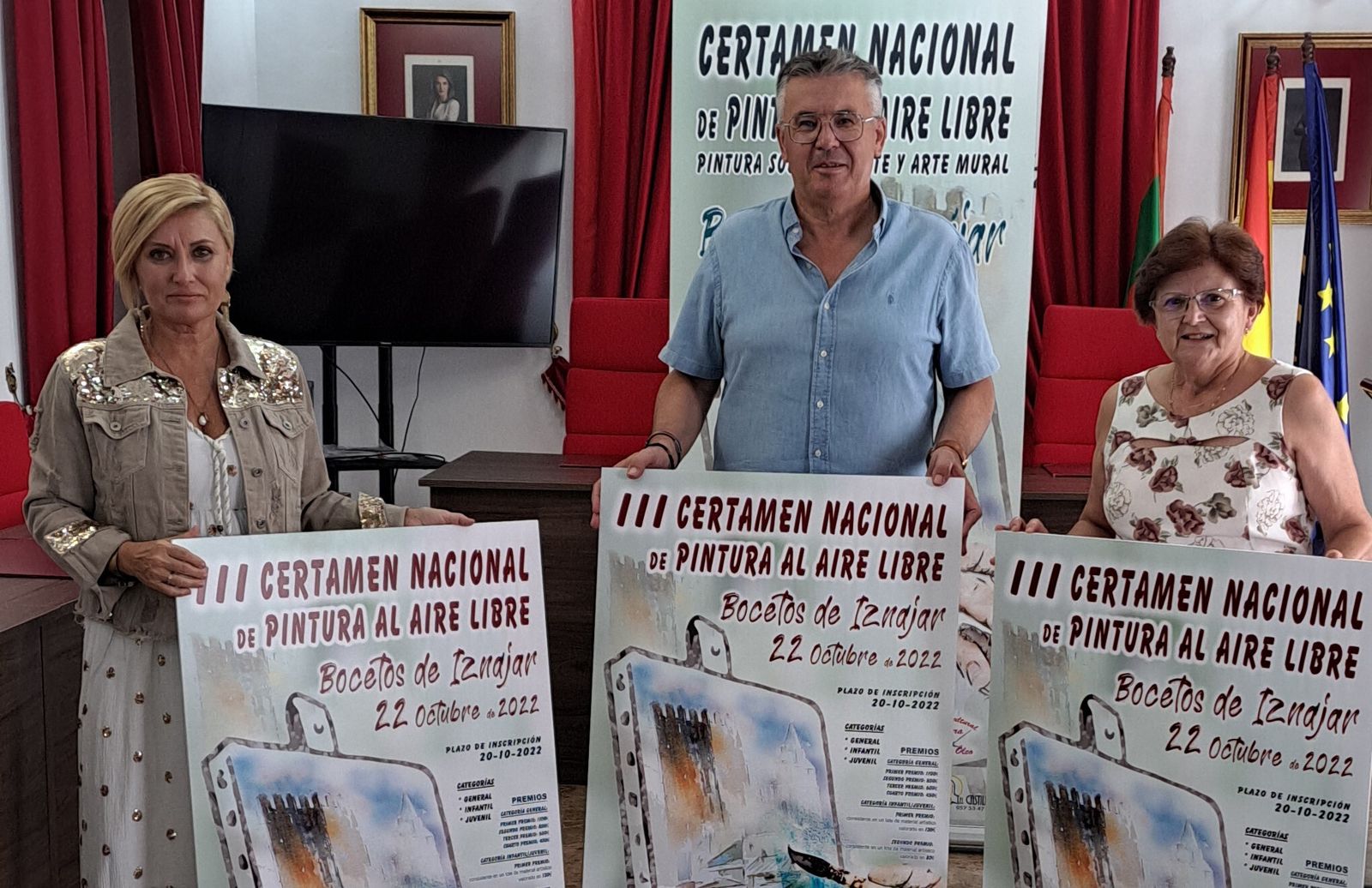 Presentación cartel del certamen de este año.