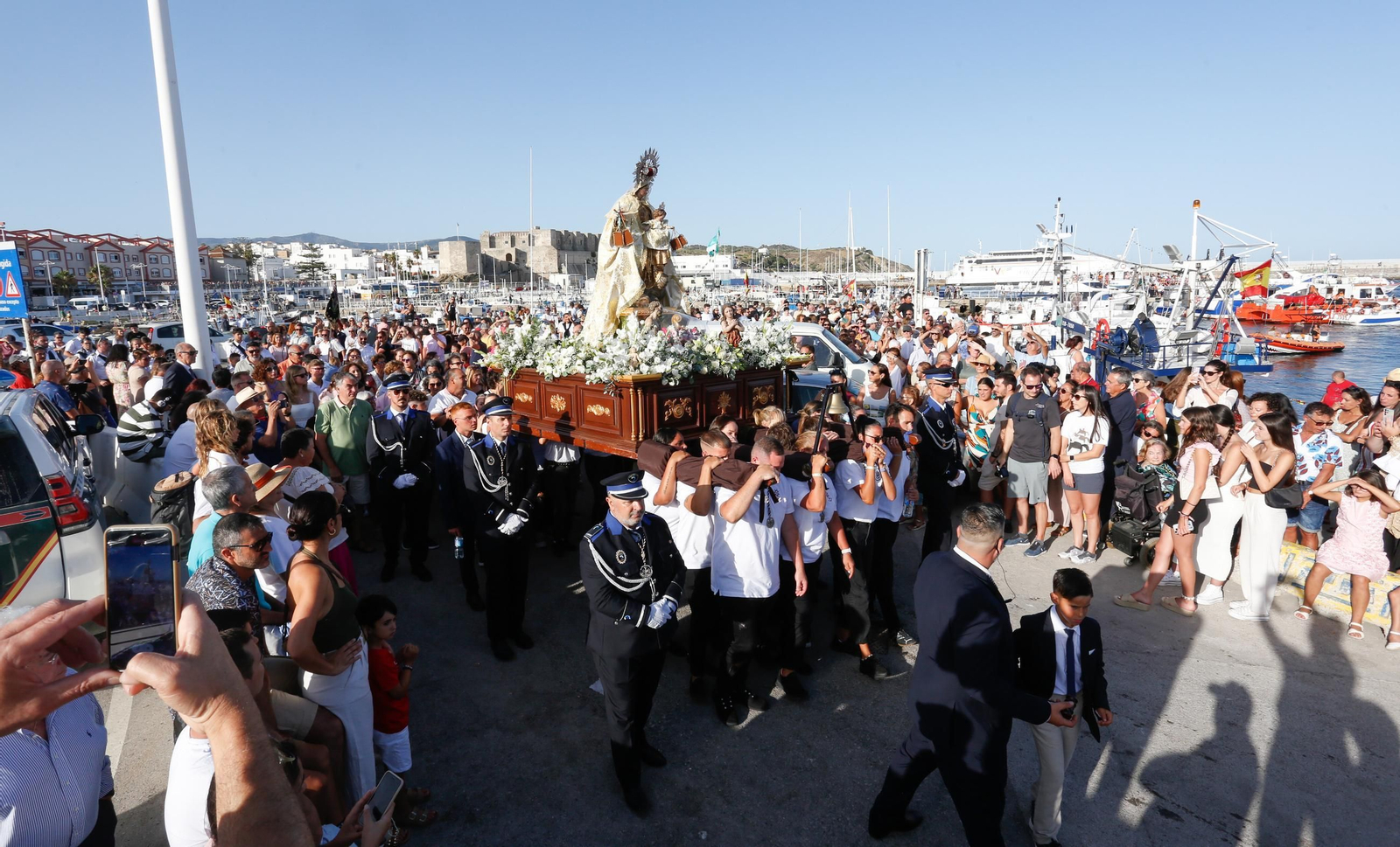 Fervor en Tarifa por la Virgen del Carmen