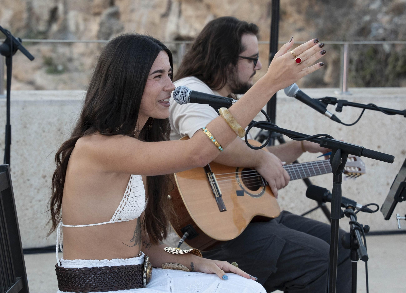 Las imágenes de la presentación de la Feria de Almería 2025 en honor de la Virgen del Mar