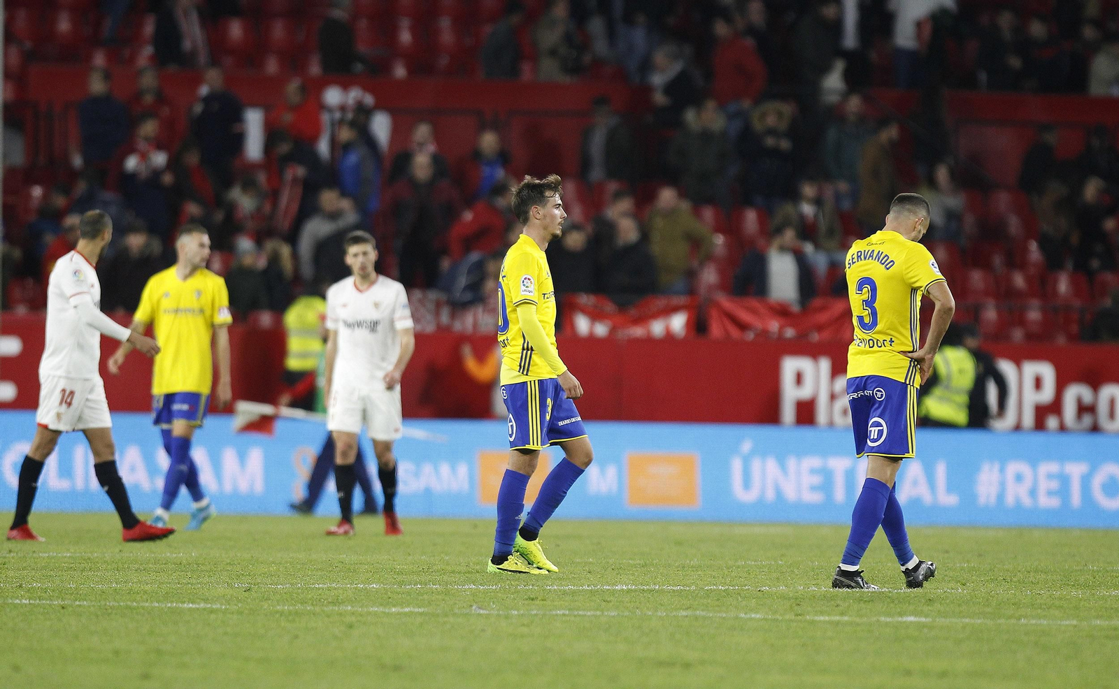 Las imágenes del Sevilla-Cádiz