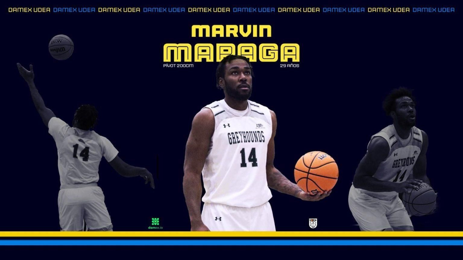 El anuncio del fichaje de Marvin Mapaga.