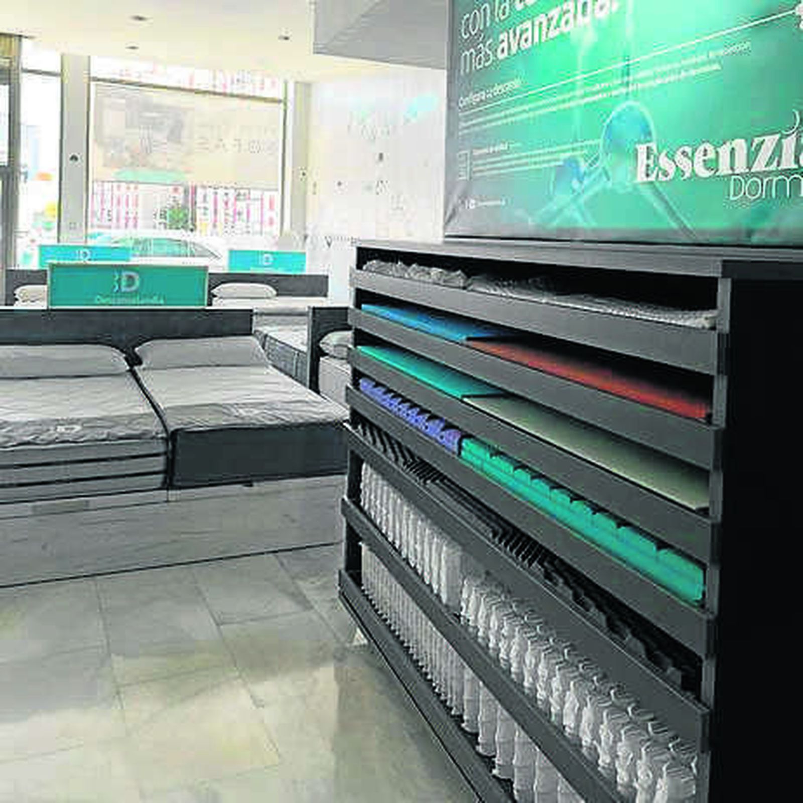 Diferentes productos para el descanso.