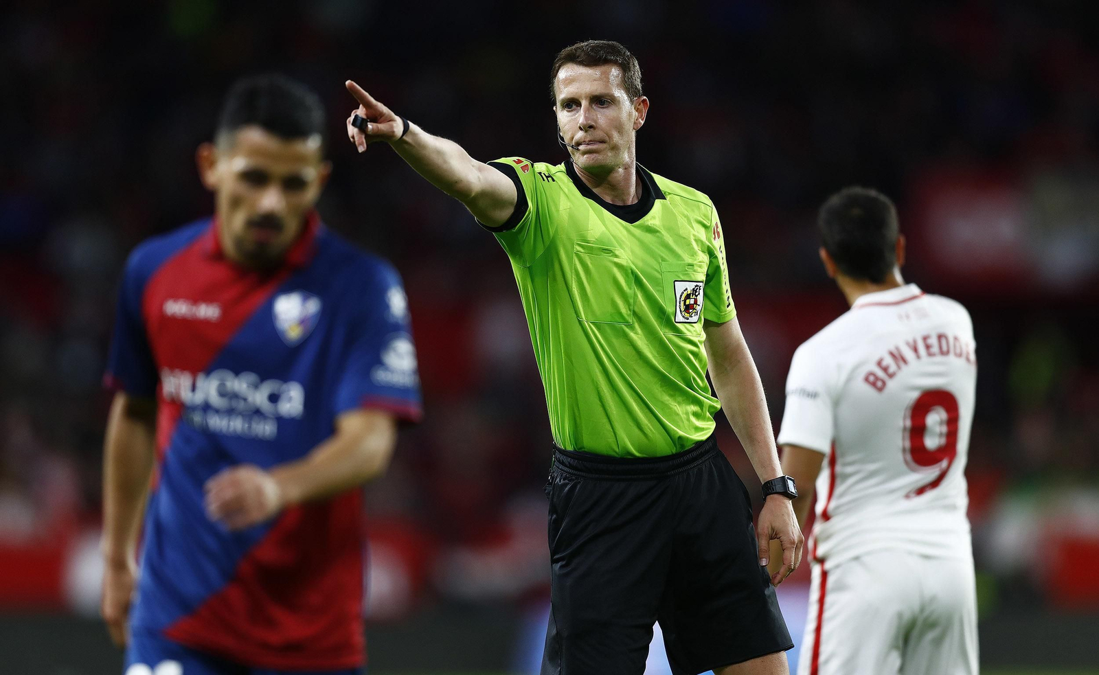 El Sevilla-Huesca, en imágenes