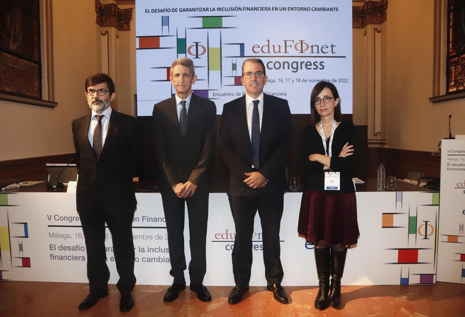 El V Congreso de Edufinet de Unicaja en Málaga.