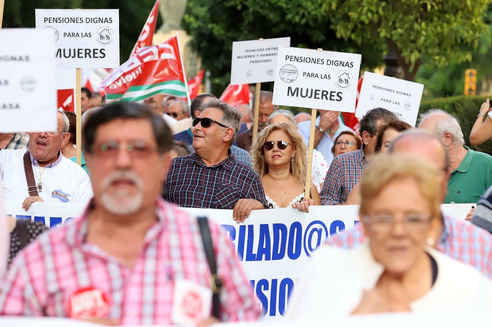 Imágenes de la manifestación "Por unas pensiones dignas"