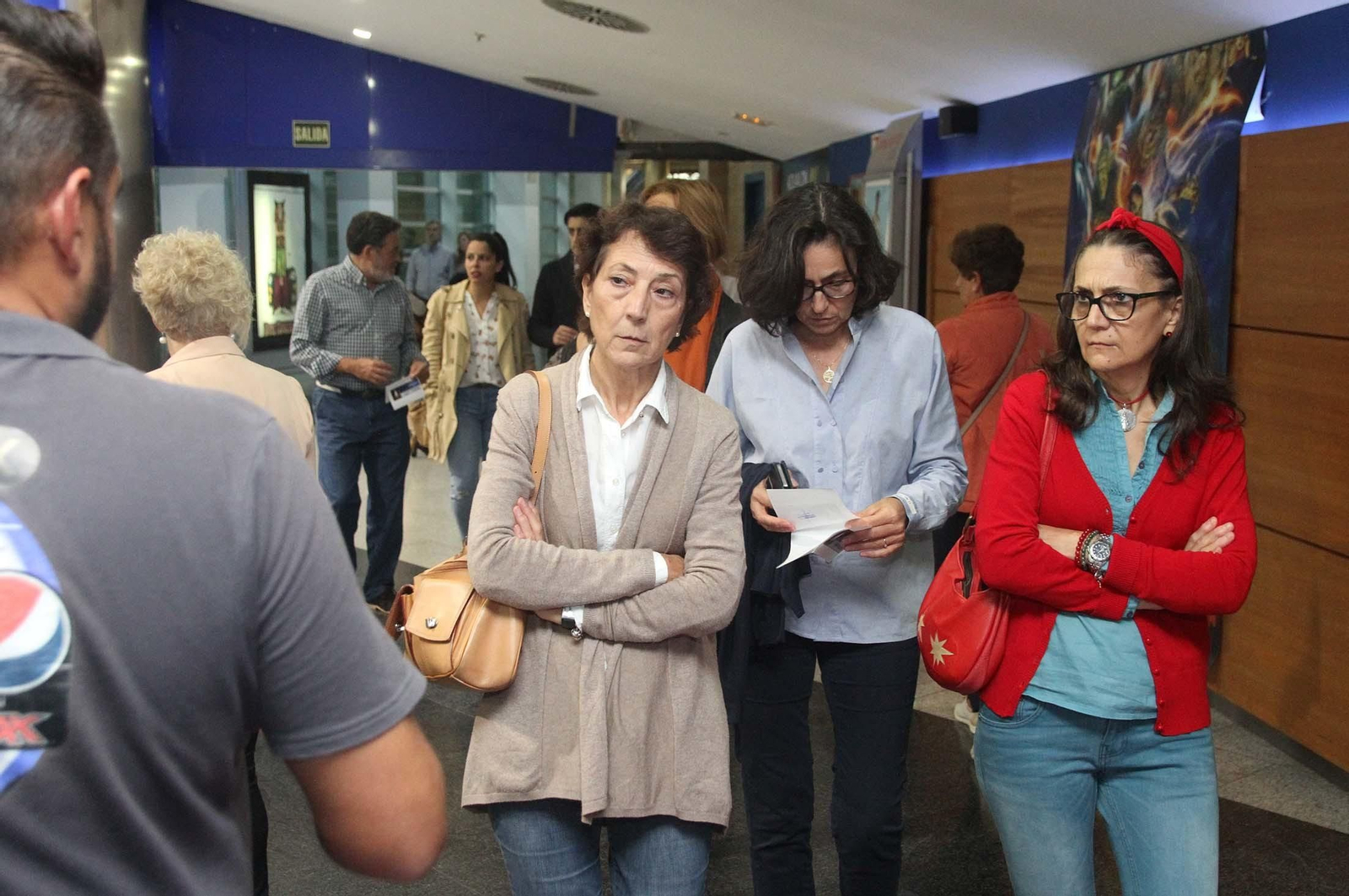 Imágenes de la proyección de la película Bernarda en CineBox Aqualon