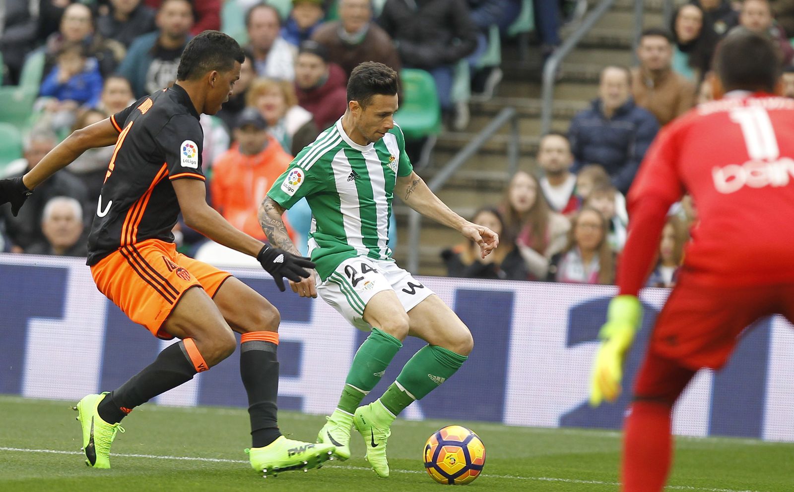 El Betis-Valencia, en imágenes