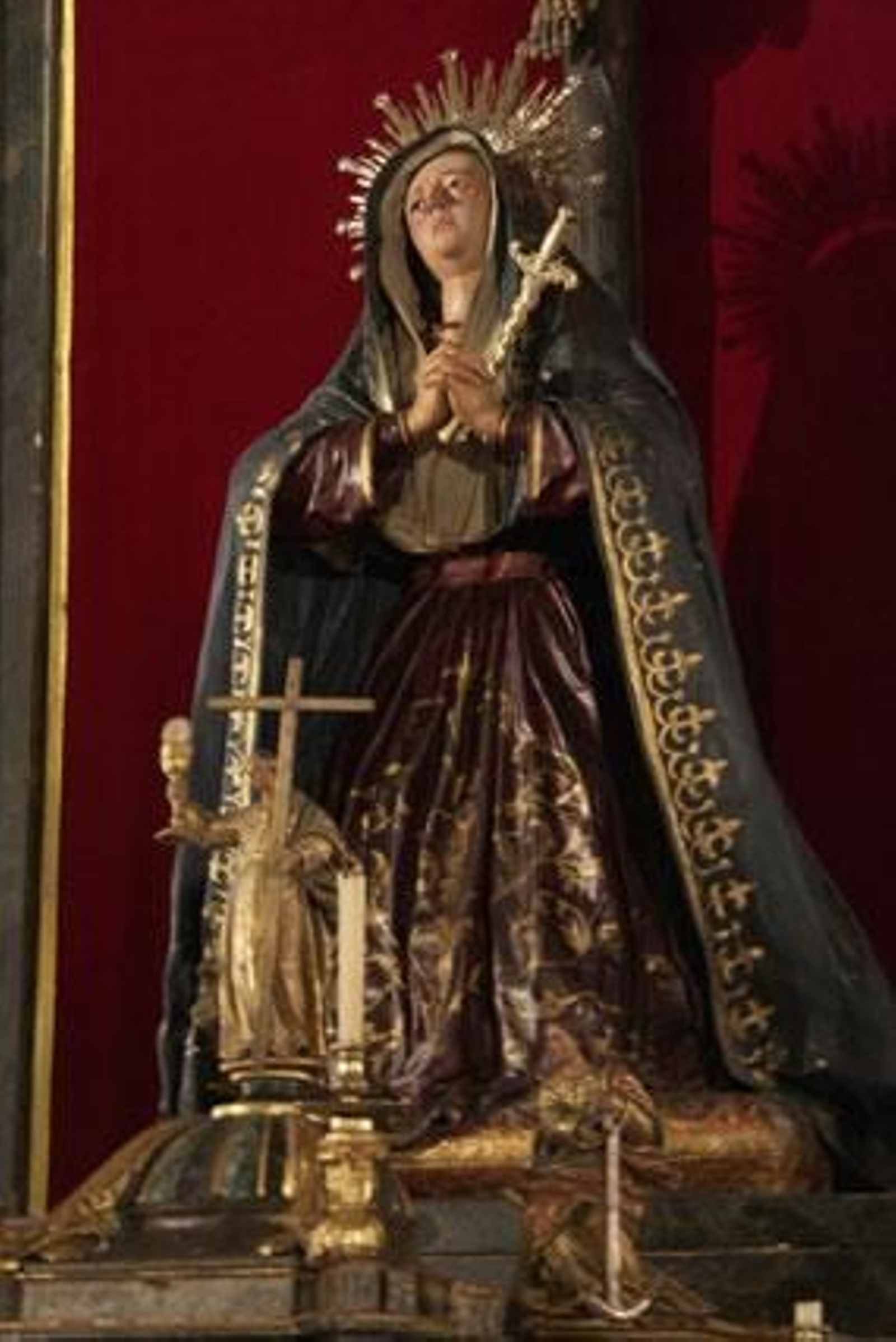 Dolorosa de la Escuela de Cristo.

Foto: Belén Vargas