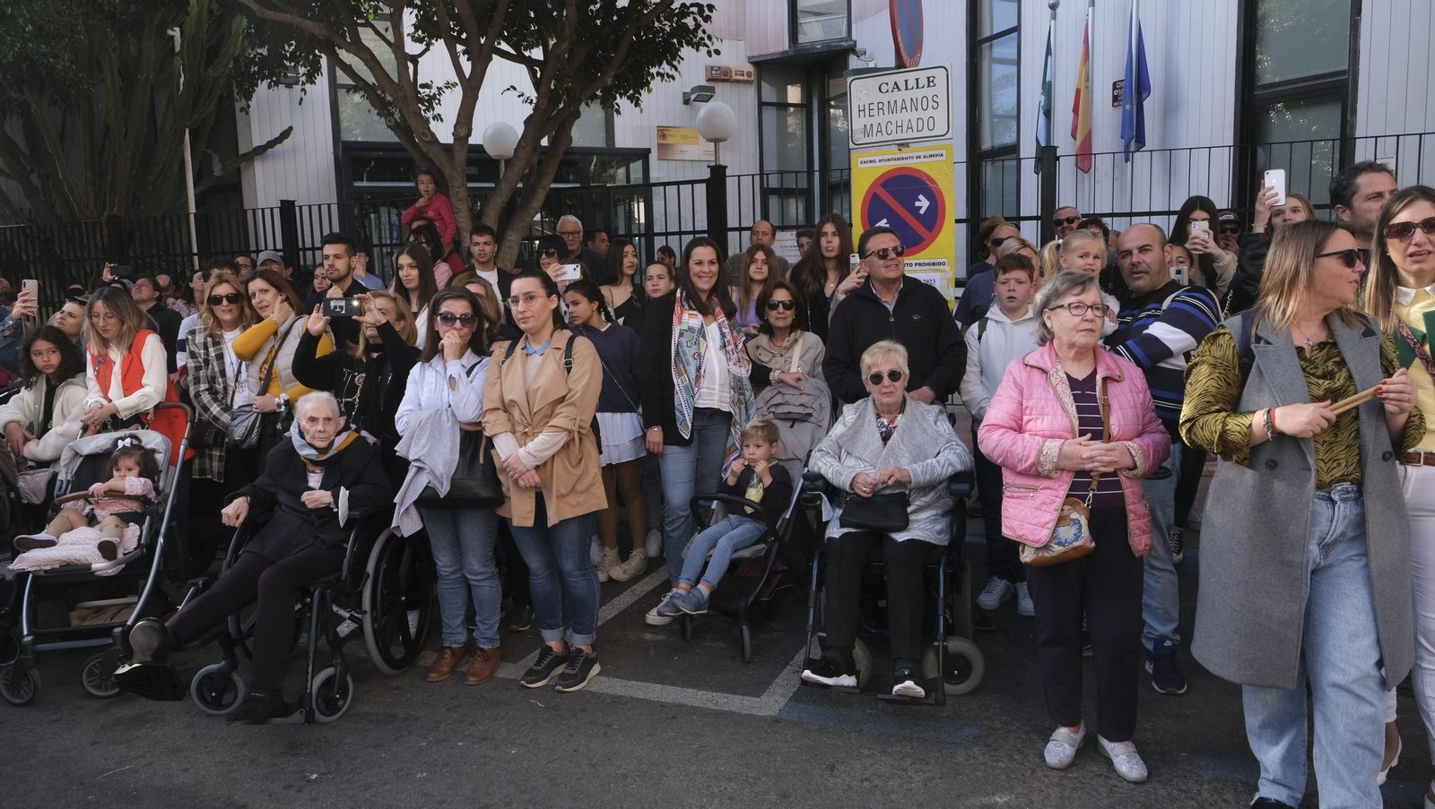 La procesión de Pasión en Almería, en imágenes