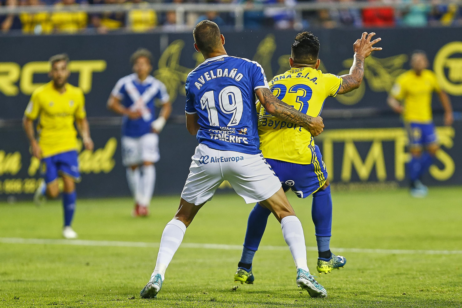 Imágenes del partido Cádiz C.F. - C.D. Tenerife