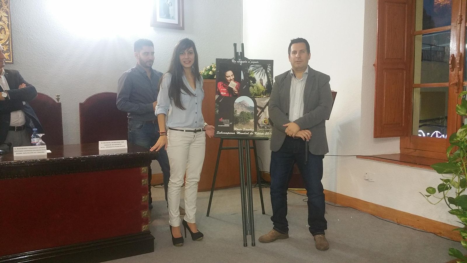 Rocío Sánchez, hija adoptiva de Peñarroya