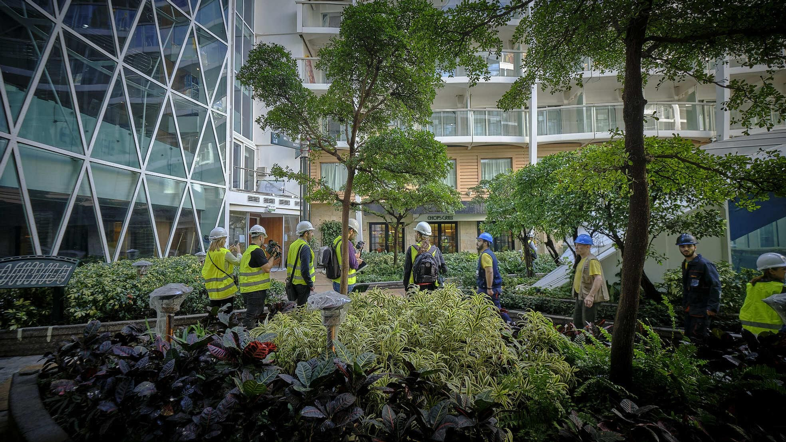 Obras en el buque 'Oasis of the Seas' Obras en el buque 'Oasis of the Seas'