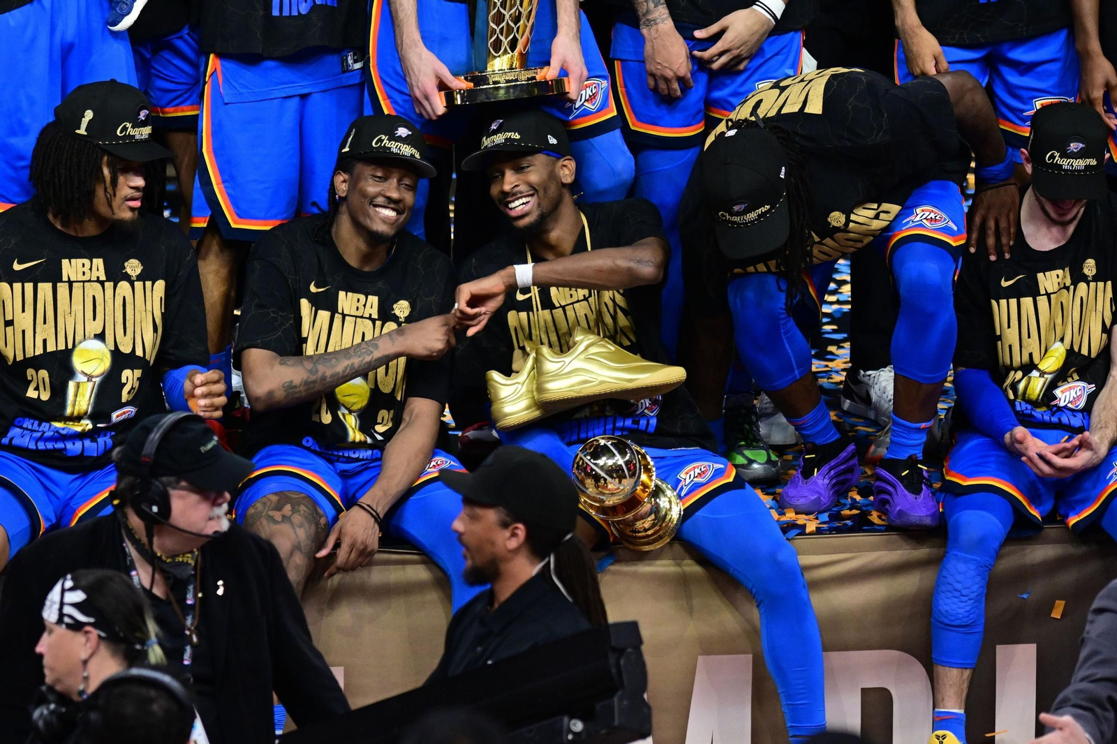 Las fotos del título de la NBA para Oklahoma City Thunder