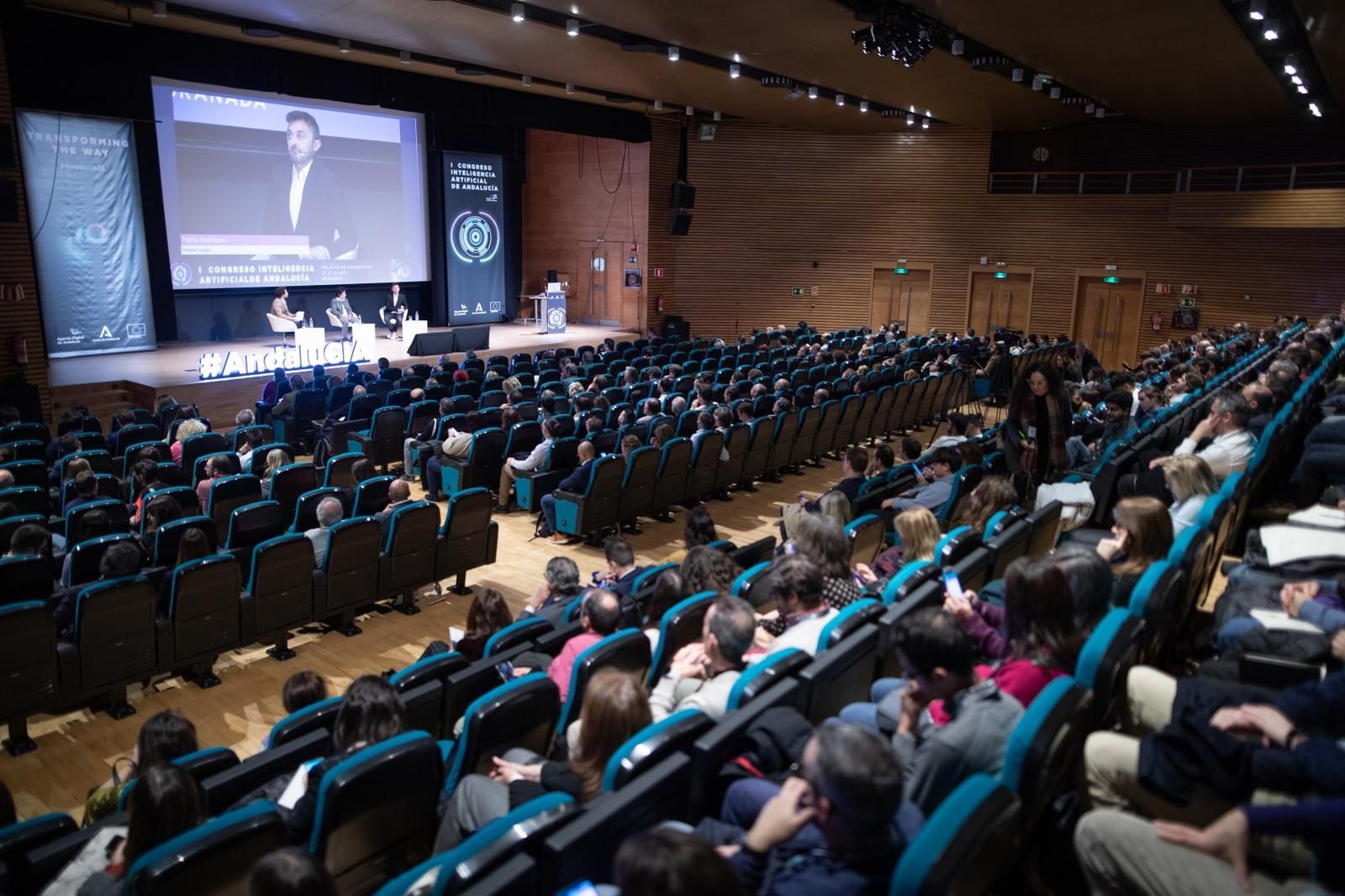 La primera jornada del I Congreso Internacional de IA Andalucía, en imágenes