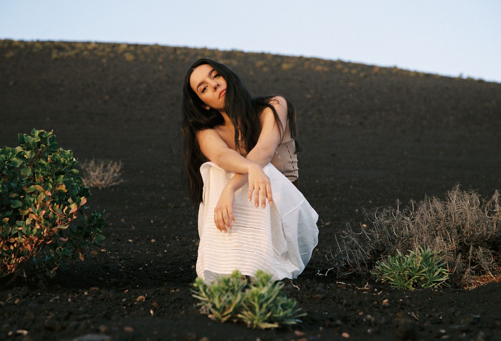 La cantante Valeria Castro.