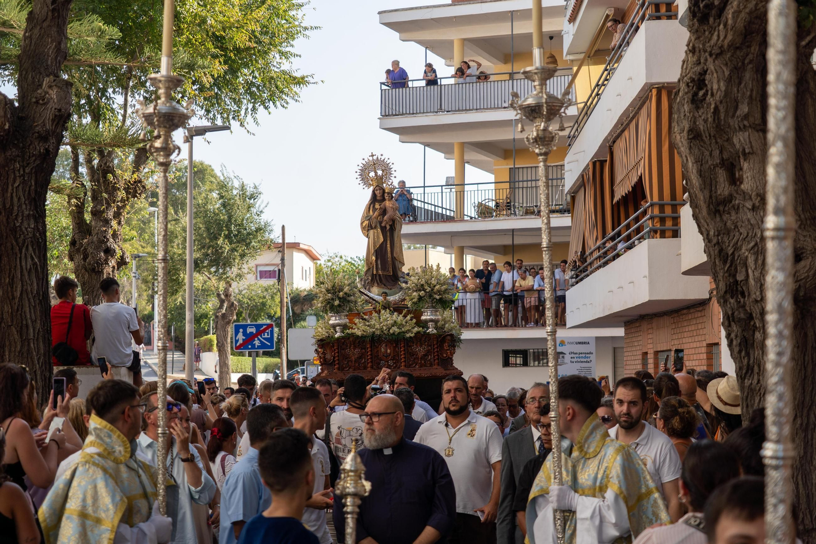 Imágenes de la Solemne Procesión marítima de la Virgen del Carmen en Punta Umbría