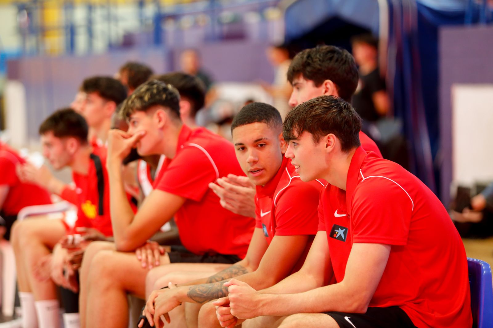 Las fotos de la primera jornada del torneo Internacional U20 de baloncesto de La Línea