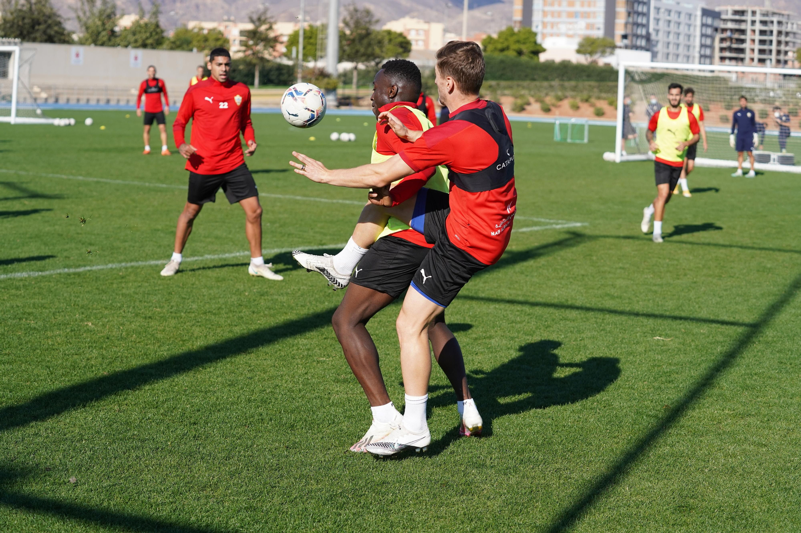 Fotogalería del entrenamiento del Almería, miércoles 11