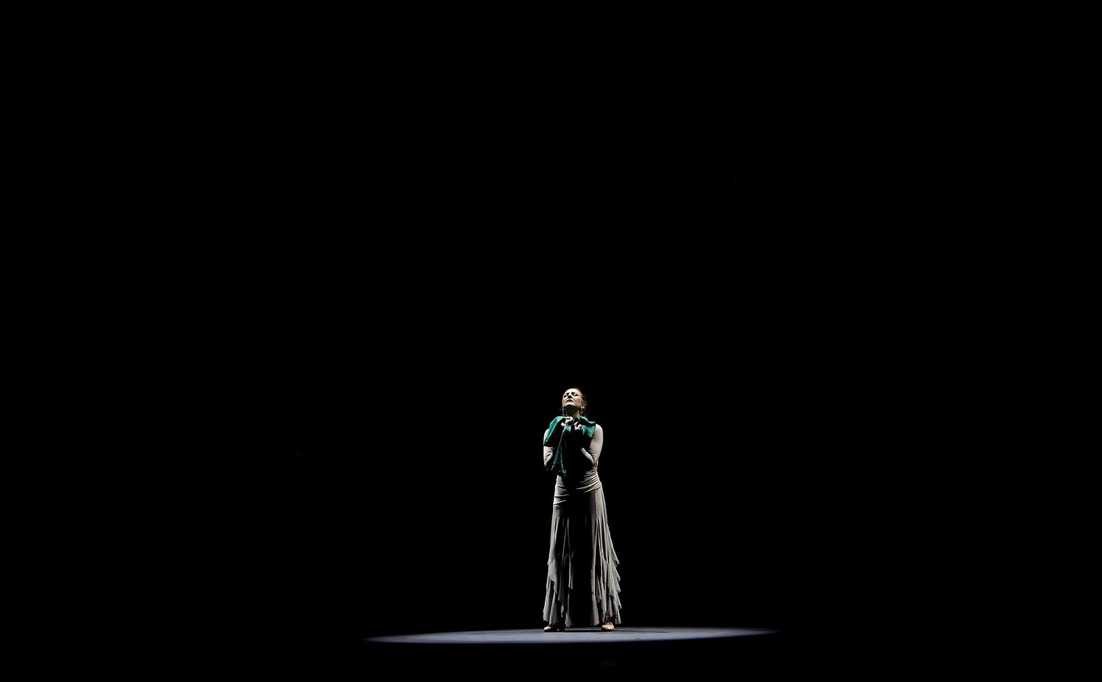 María José Franco con 'Tararamía' en el Festival de Jerez