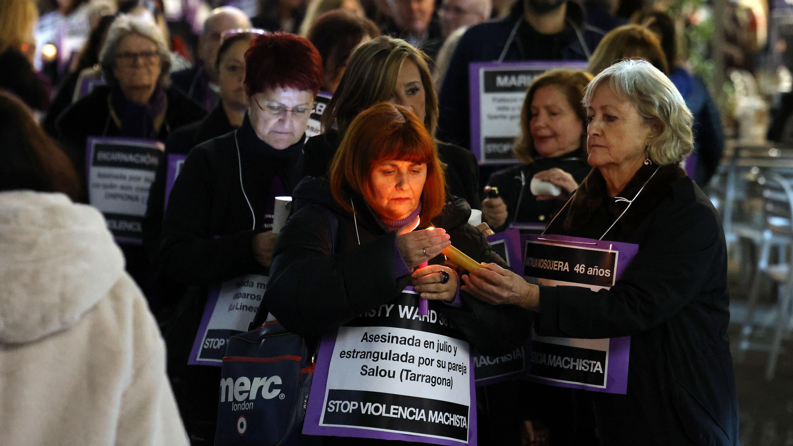 Manifestación en Jerez contra las Violencias Machistas