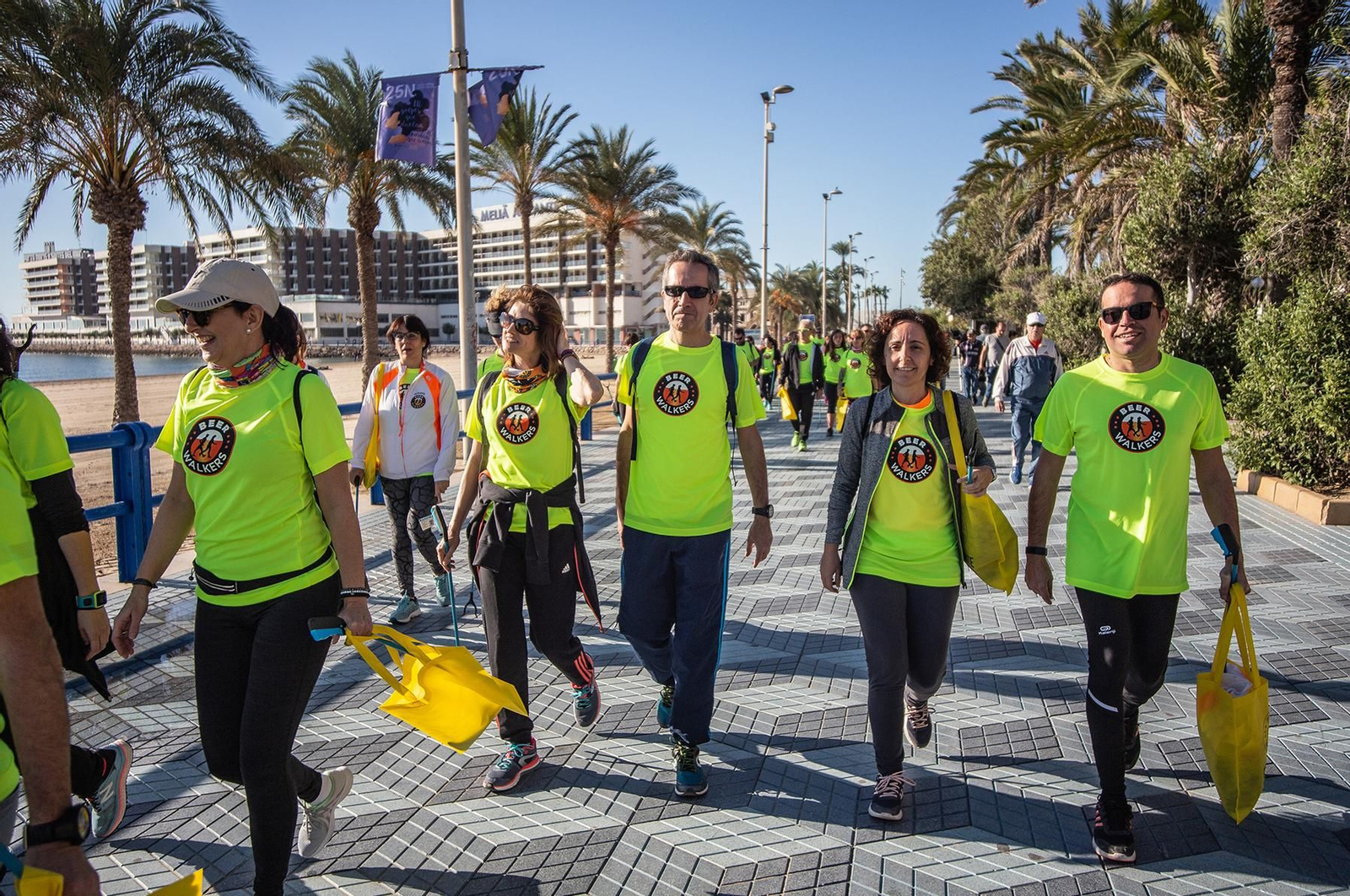 Marcha de Beer Walkers, en otra edición del evento en España.