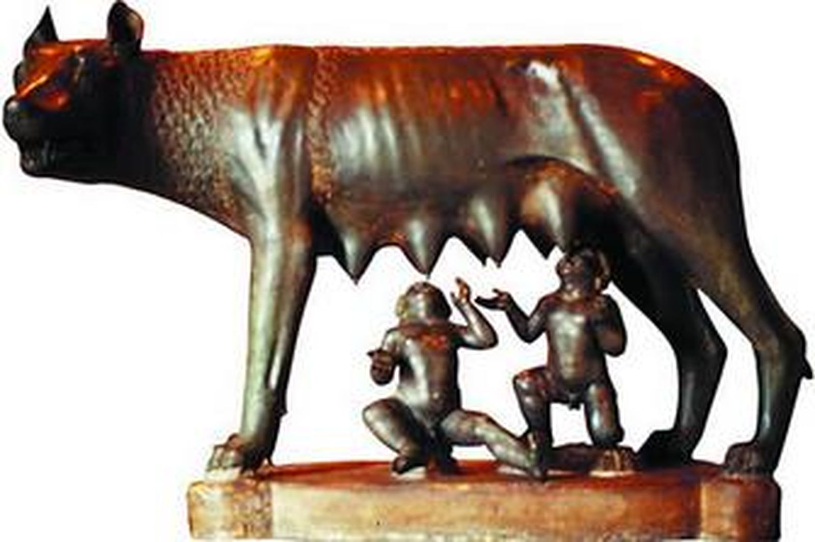 Una imagen de la loba capitolina.