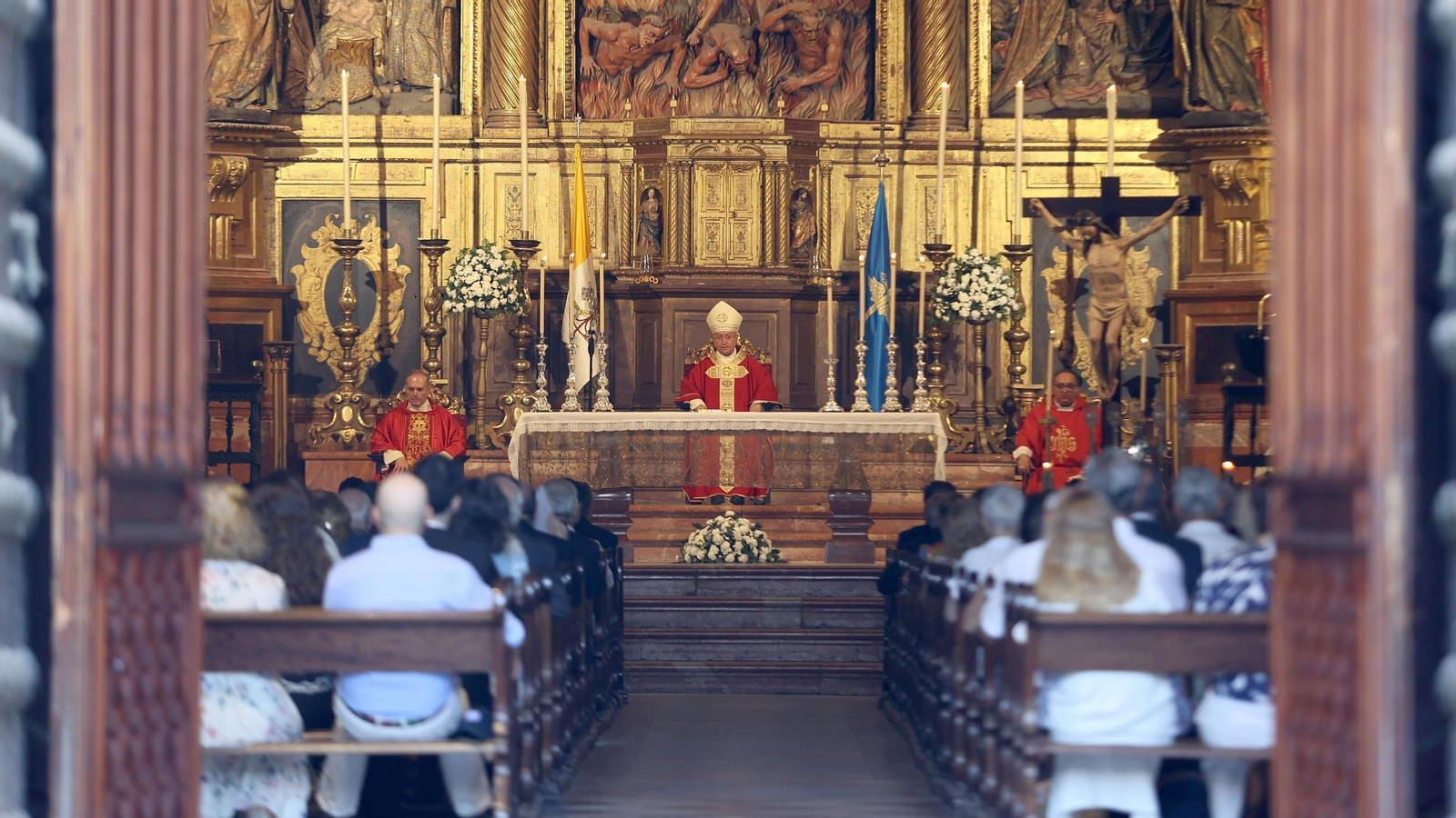 Salida del Corpus de Minerva de San Miguel en Jerez