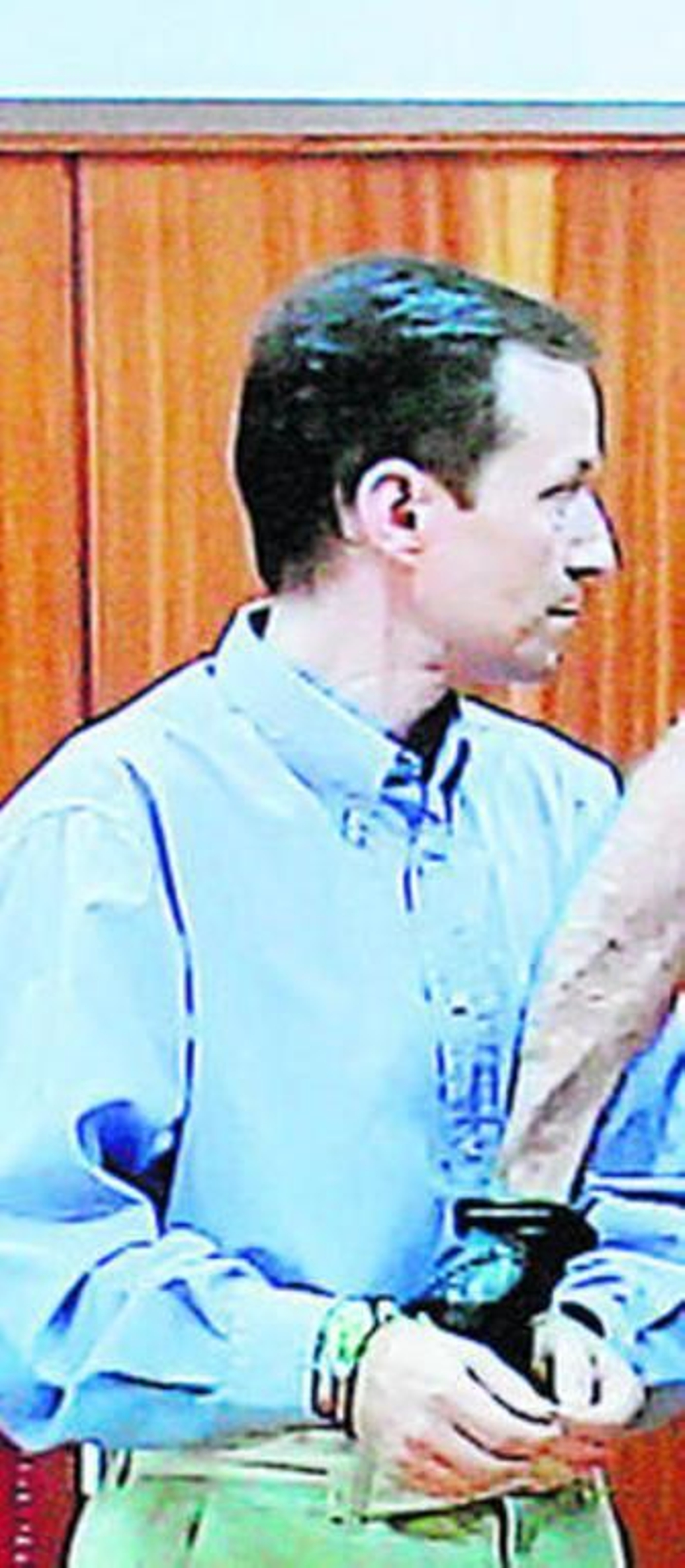 Bretón, tras escuchar el veredicto.