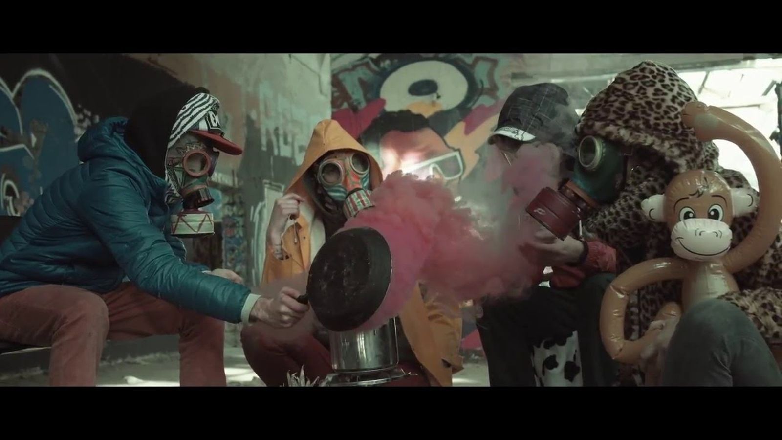 La banda Tremenda Jauría.