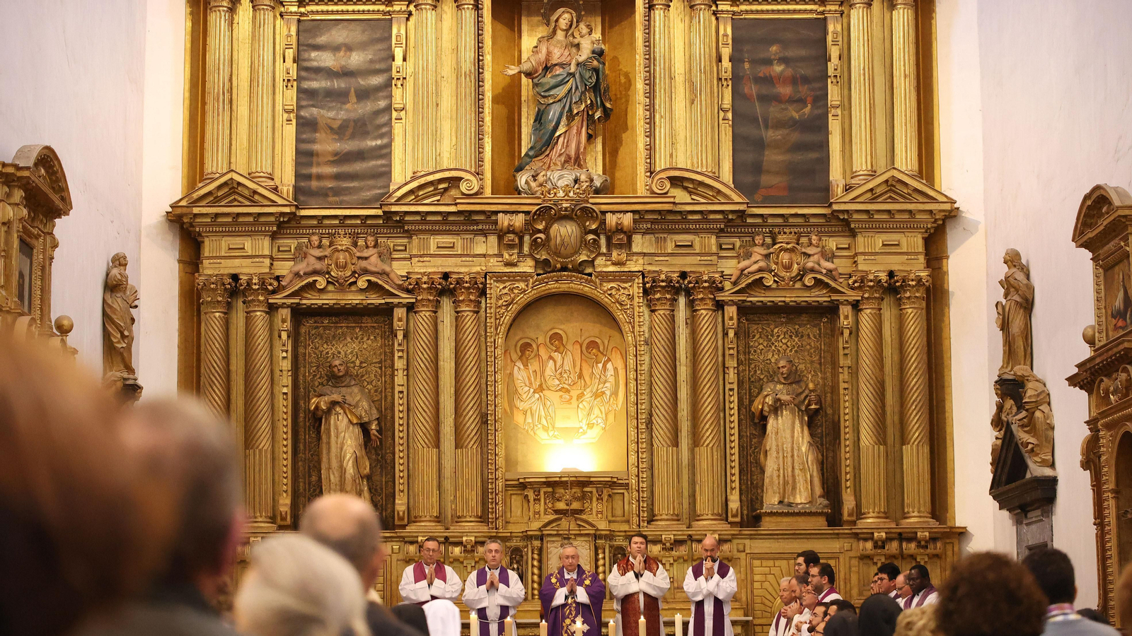 Misa de despedida en la Cartuja de Jerez a las hermanas de Belén