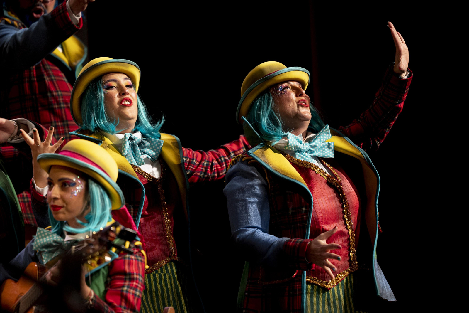 Coro 'Los vitamina'.