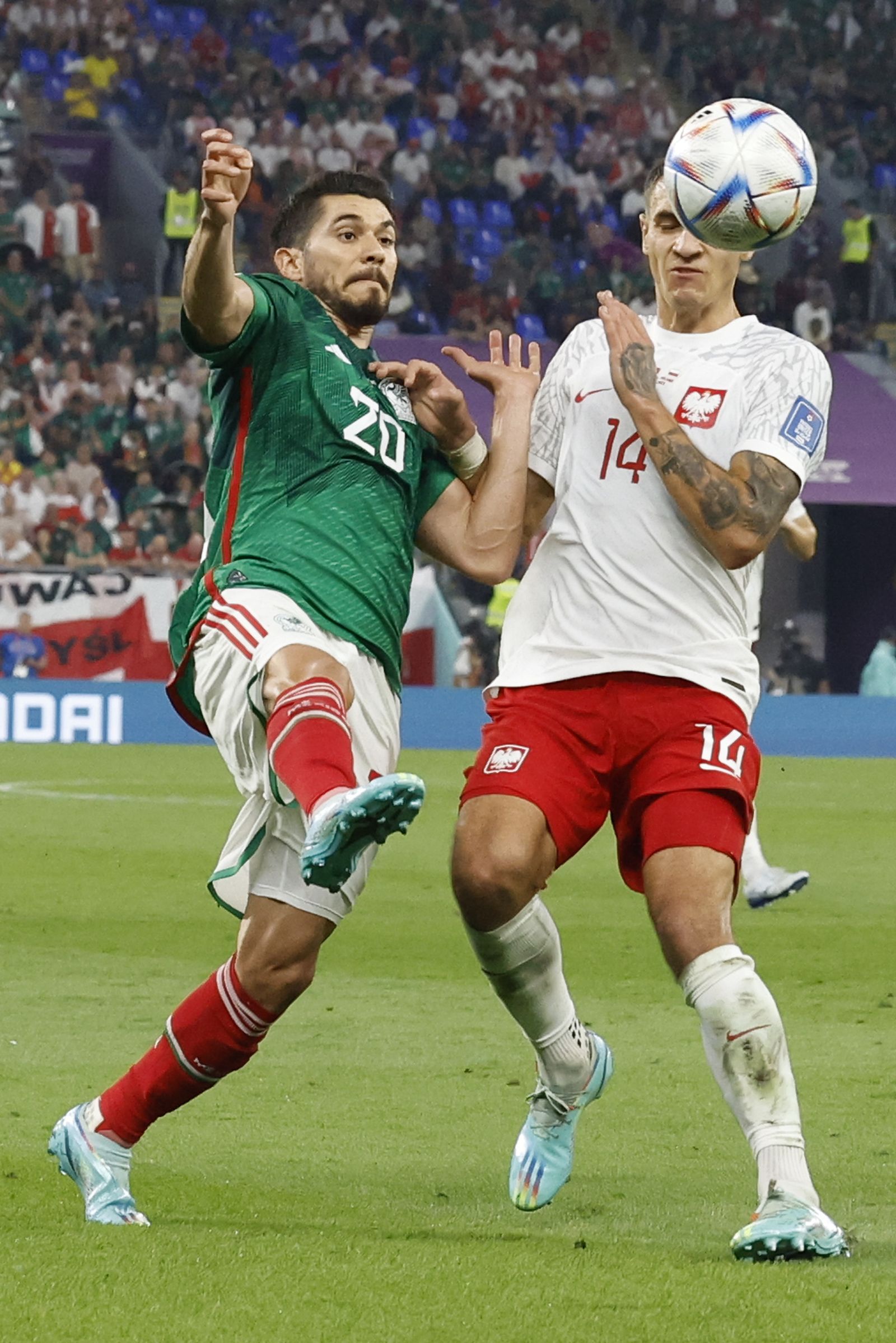 Las imágenes del México - Polonia