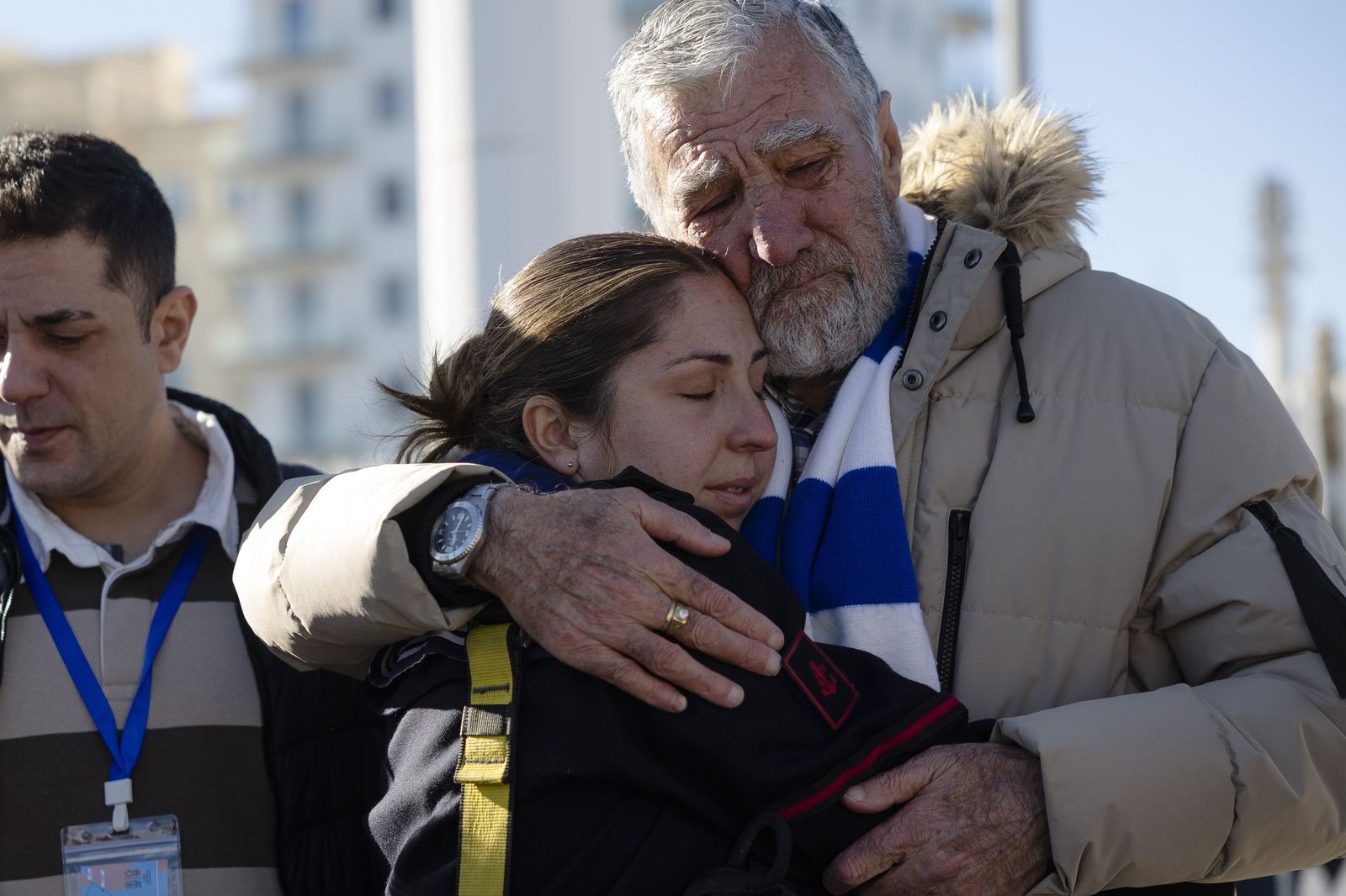 Las imágenes de la despedida del Juan Sebastián de Elcano