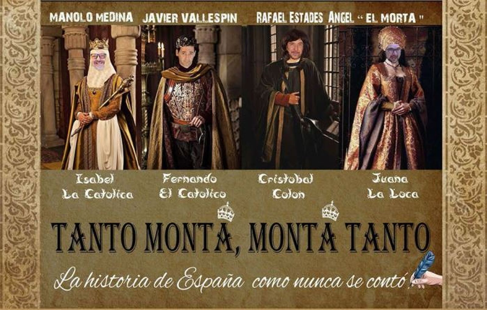 Cartel promocional de la obra de teatro