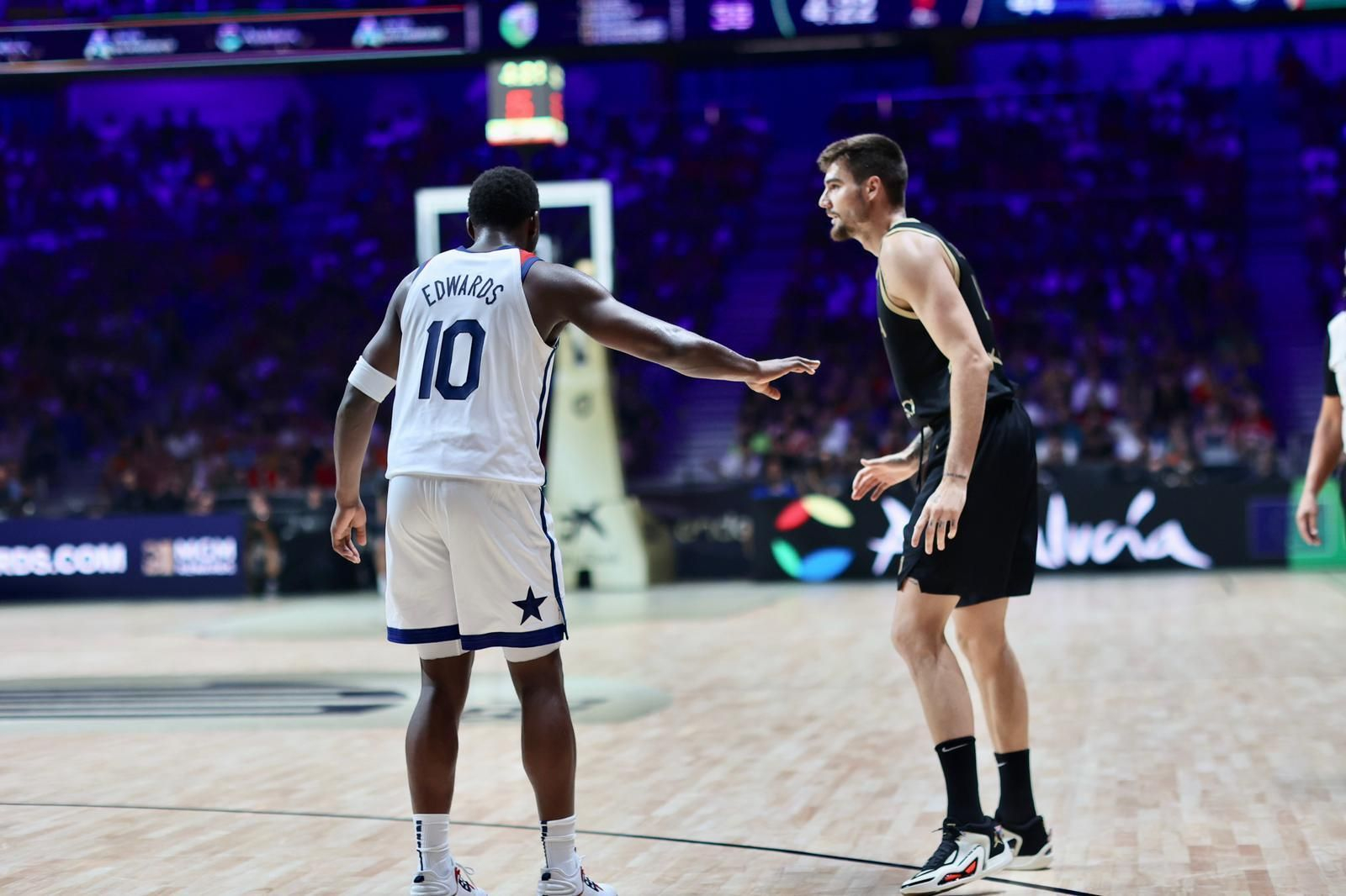 Las imágenes del España-Estados Unidos en el Martín Carpena