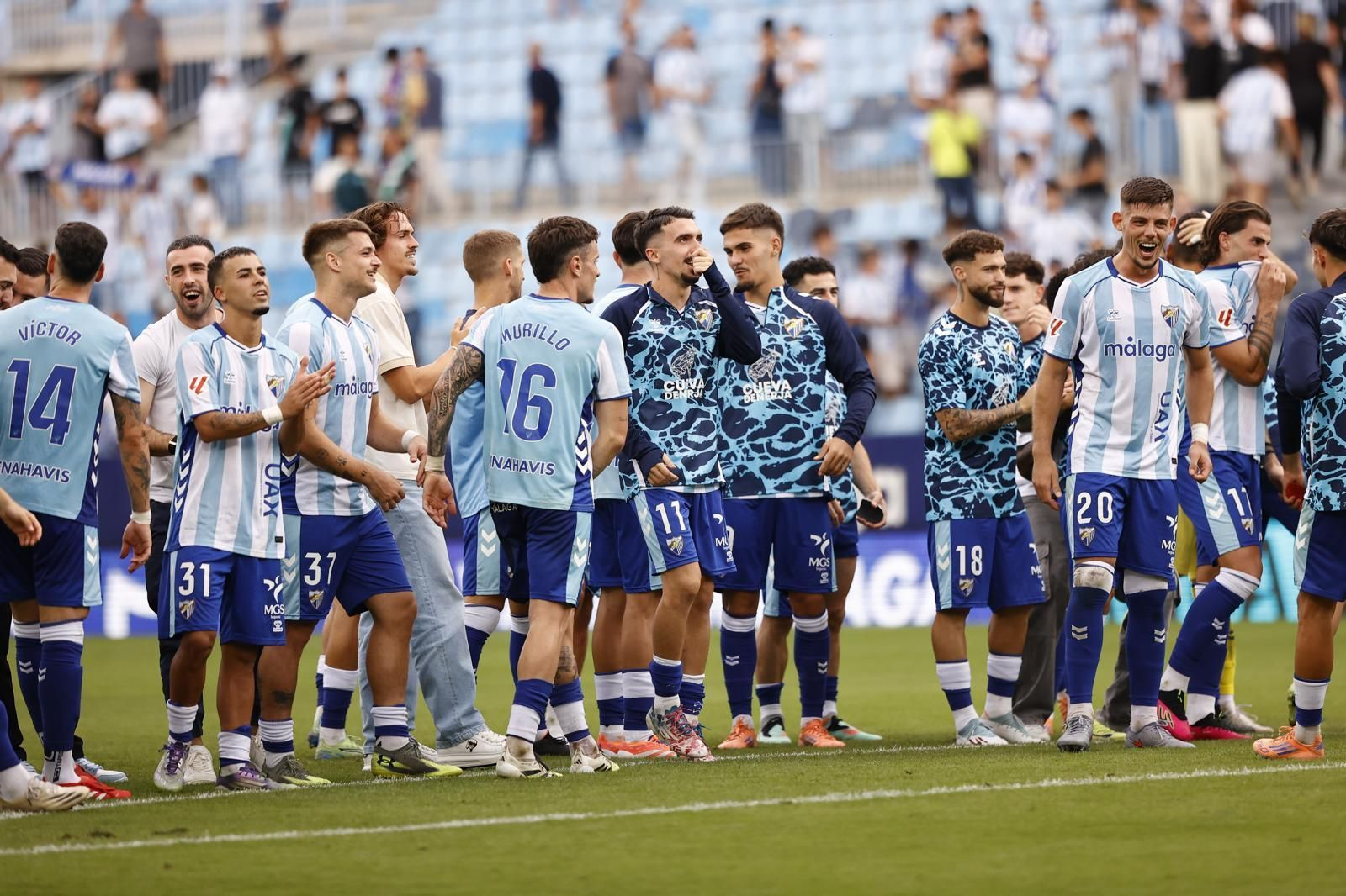 Las fotos del Málaga - Andorra